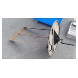 Mixer Beater, for Barrel, 23" dia lid, bug