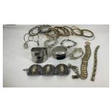Costume jewelry, bracelets