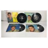 Four Elvis Presley Records 45rpms