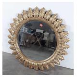 Bombay Wall Mirror, 36", Louis Oak Leaf, seller