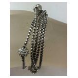 Premier designs jewelry, multi strand CZ bracelet