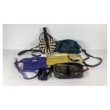 Five purses, brands include Nine West, Tommy