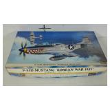 HASEGAWA model airplane kit.  P-51D Mustang