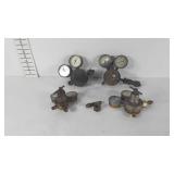 Instrument gauges, Victor, Union Carbide, and