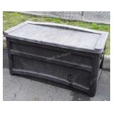 Suncast Deck Box, brown poly made 46wx24dx24"