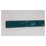 24 Ken Griffey Jr Drive street sign replica, 36