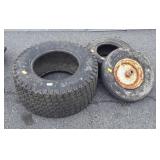 3 Tires, wheel Barrow with wheel, 16x6.50, and
