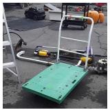 Utility Platform Cart Dolly, fold away Handle