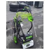 Greenworks Electric Pressure Washer, 2000psi. Has