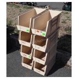 8 Shop Hardware Organizers, Stackable type,