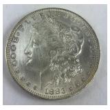 1883 O morgan dollar