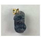 Carved stone pendant 18.50ctw