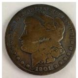 1901 O morgan dollar