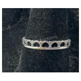 Sterling silver Bali design ring size 9