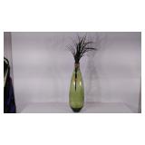 Large decorative vase-32" with everlasting