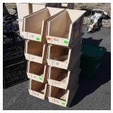 8 Shop Hardware Organizers, Stackable type,