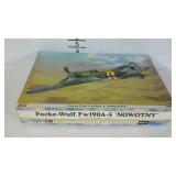 HASEGAWA model airplane kit. Focke-Wulf Fw190A-5