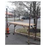 Scaffolding Buck On Rollers, used condition