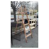 Werner 6ft Wood Step Ladder, good usable