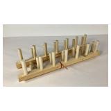 Two plate racks, 16 inches long