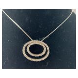 Premier designs jewelry, double circle CZ