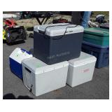 Coolers Group, 6 total, 2 are power point plug