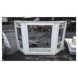 House Window, Bay Type, back width is 72", Front