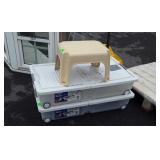 Storage Tote Lot, 2 Sterlite Underbed flip top