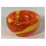 Blown glass nest bowl