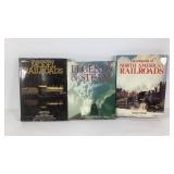 Three hardback train books