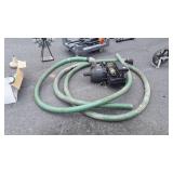 Pacer Pumps Water pump with hose, 3.5hp Briggs