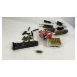 22 long ammo, clip full with 380 auto, and