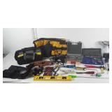 Tools, tool organizers, impact wrench, drill,