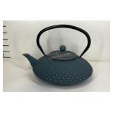 Painted tea kettle