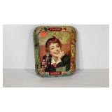 Advertising, Coca-Cola serving tray, condition as