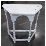 Painted Foyer Hall Stand, turned leg