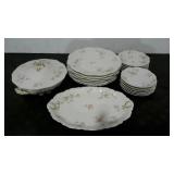 20 piece Haviland Limoges China set, plates and