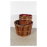Gardening Baskets, 7 of Various size, all good