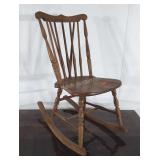 Windsor Rocking Chair, Childs or Sewing Room
