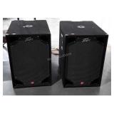 Pair of Peavey Professional Speakers, model