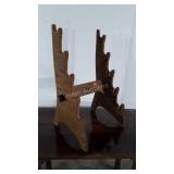 Oak Bench Rack, Rifles maybe, 5 slots of Holding,