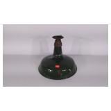 Enameled light fixture, 16" diameter