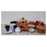 Home decor and dishes. Ice cream cones, Sugar