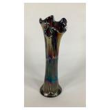Carnival glass, Fenton 10 inch vase