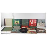 Vinyl records, includes Beethoven, Tchaikovsky,