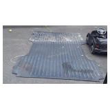 Rubber Pickup Bed Mat, 8ft long 62" wide, 28"