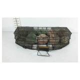 Metal Eddie Bauer carry case of yard bowling