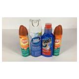 Two full cans of OFF insect repellent and