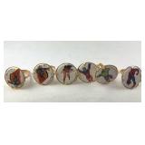 Marvel comic rings six