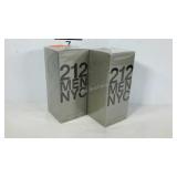 Two Carolina Herrera, 212 MEN NYC, eau de